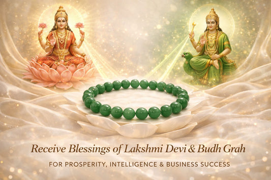 Natural Green Aventurine Stone Bracelet for Success & Abundance | RatnaSetu