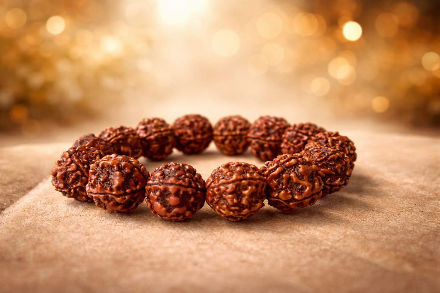 Original 5 Mukhi Rudraksha Bracelet | Certified Panchmukhi Beads | Ratnasetu