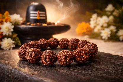 Original 5 Mukhi Rudraksha Bracelet | Certified Panchmukhi Beads | Ratnasetu