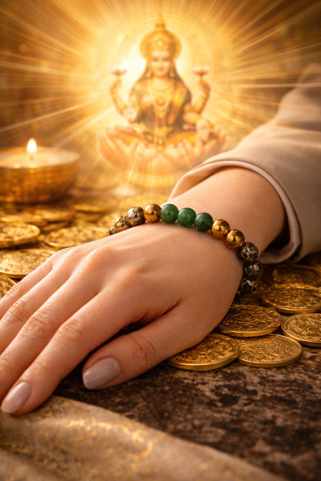 Original Dhan Yog Bracelet for Wealth & Prosperity by RatnaSetu - Certified