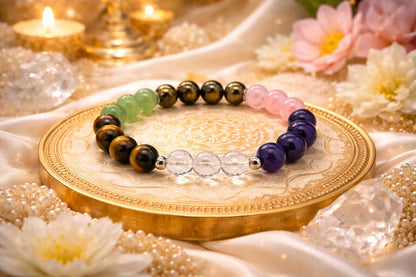 Luxury 925 Silver Dhanyog Money Magnet Bracelet for Financial Growth - RatnaSetu