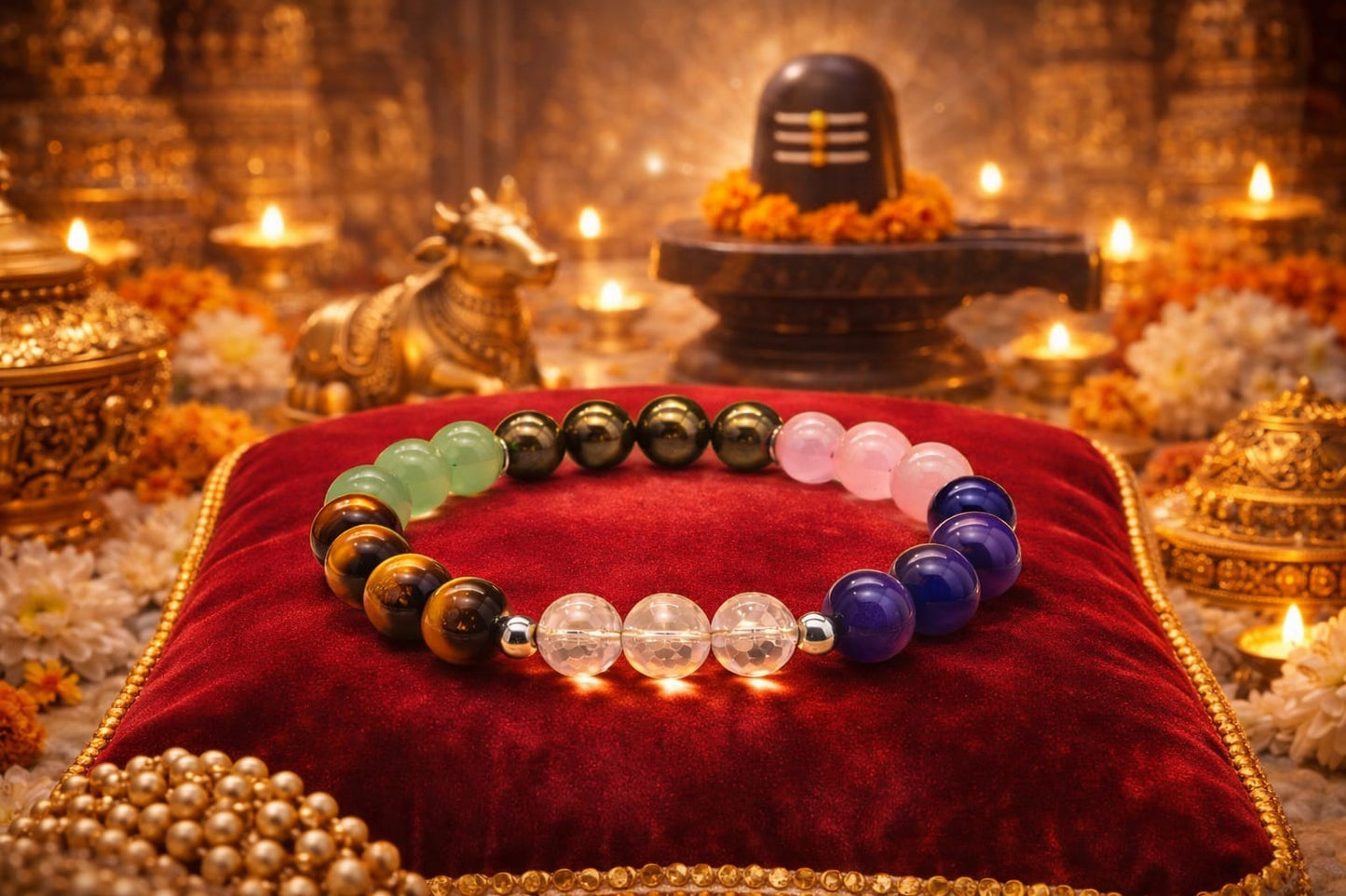 Luxury 925 Silver Dhanyog Money Magnet Bracelet for Financial Growth - RatnaSetu