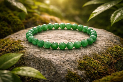 Natural Green Aventurine Stone Bracelet for Success & Abundance | RatnaSetu