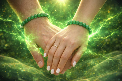 Natural Green Aventurine Stone Bracelet for Success & Abundance | RatnaSetu