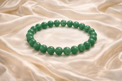 Natural Green Aventurine Stone Bracelet for Success & Abundance | RatnaSetu