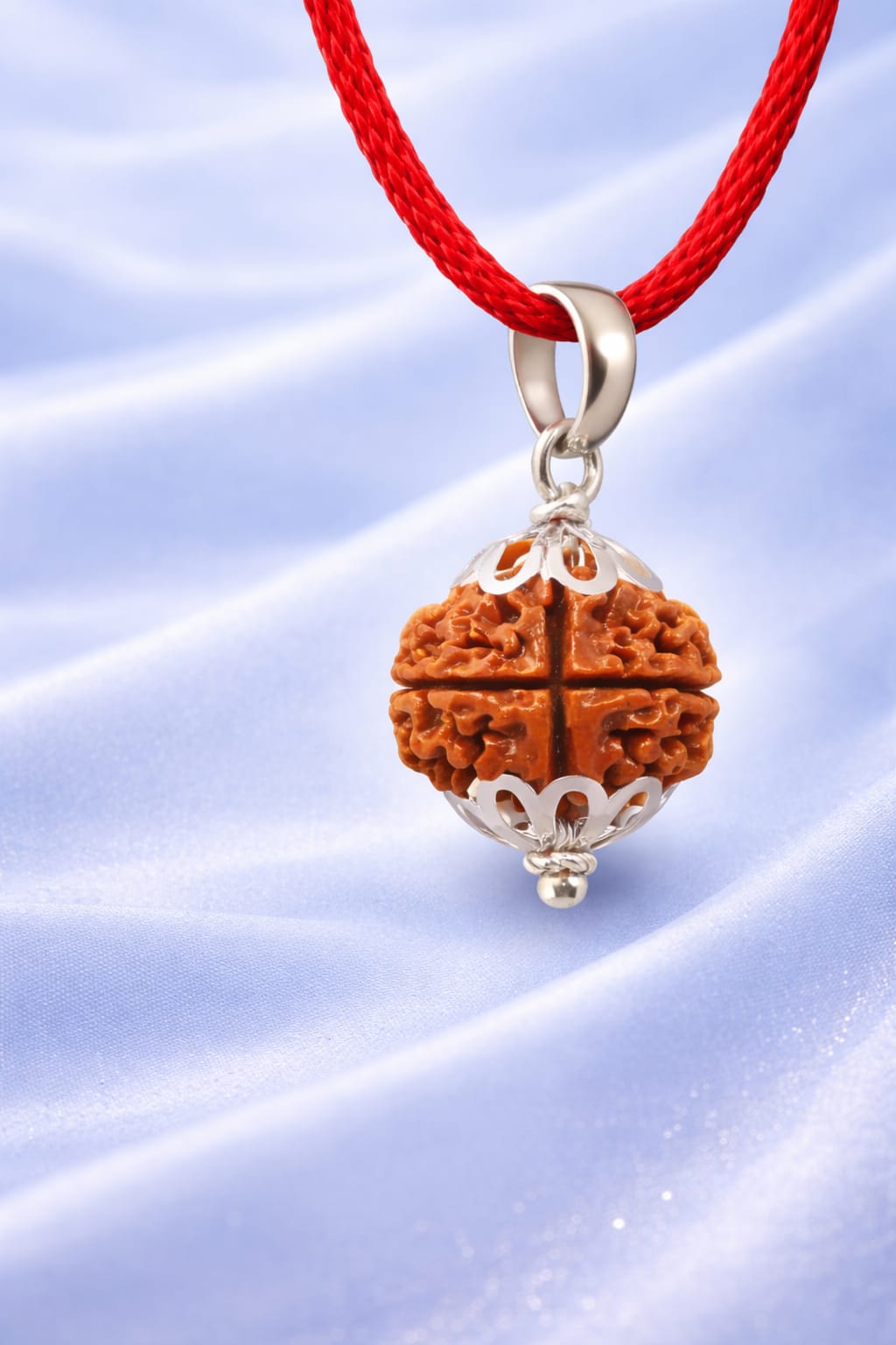 Buy Original 4 Mukhi Rudraksha | Certified Bead for Memory & Intellect | Ratnasetu