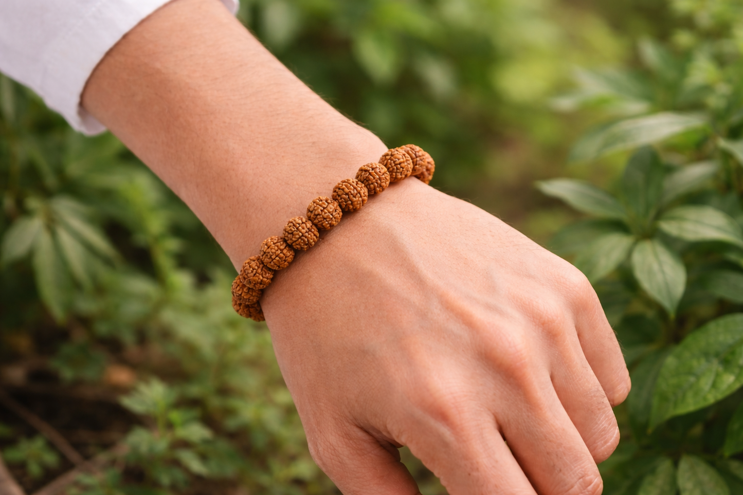Original 5 Mukhi Rudraksha Bracelet | Certified Panchmukhi Beads | Ratnasetu